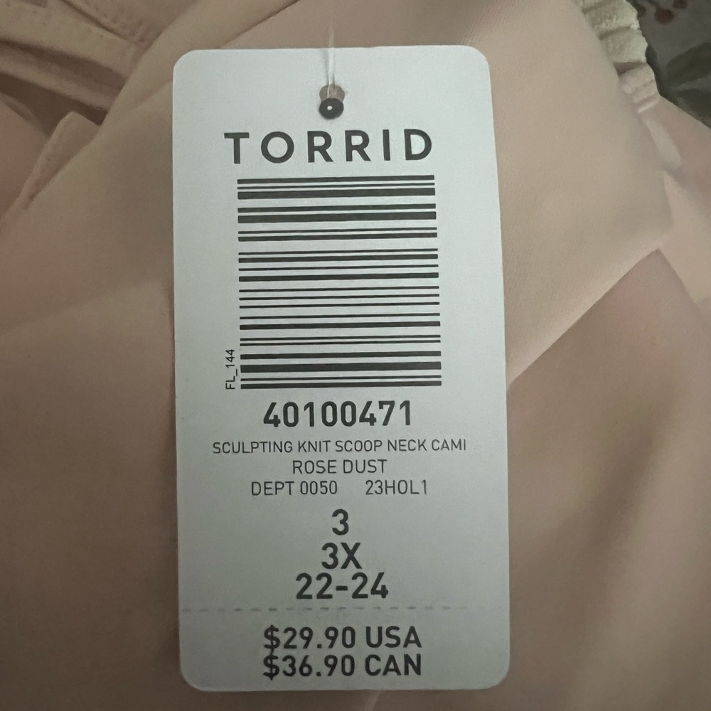 Torrid Sculpting Knit Scoop Neck Cami - Picture 4 of 4